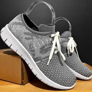 Sketchers Sneakers Women's Size 8 Two Tone Grey Lace-up